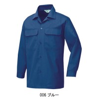 作業服オールシーズン用 アイトスAITOZ AZ-530 長袖シャツ 帯電防止JIS規格合格 混紡 綿・ポリエステル