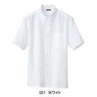 作業服春夏用 アイトスAITOZ 半袖ボタンダウンシャツ AZ-8054 軽量シャツ 吸汗速乾 ポリエステル100%