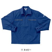 作業服春夏用 クロダルマ2563 長袖ジャンパー 混紡 綿・ポリエステル