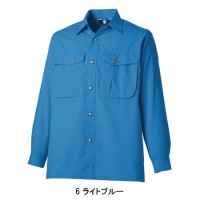 タカヤTAKAYA TU-8007 長袖シャツ 混紡 帯電防止素材 綿・ポリエステル