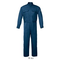 長袖つなぎ服 男女兼用 帯電防止JIS規格対応 ジーベック XEBEC 9180