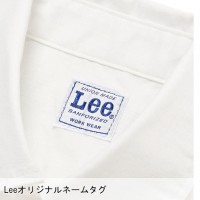 ユニフォーム Lee リー  メンズシャンブレー長袖シャツ LCS46003 メンズ  サービスS- XXL