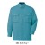 作業服オールシーズン 自重堂Jichodo 44104 製品制電長袖シャツ（薄手） 帯電防止素材 混紡 綿・ポリエステル