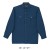 作業服オールシーズン 自重堂Jichodo 47704 清涼長袖シャツ（薄手） 混紡 綿・ポリエステル