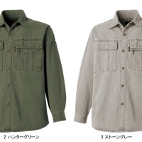 タカヤTAKAYA GC-2002 作業服オールシーズン用 ワークシャツ 綿100％