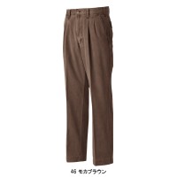 タカヤTAKAYA GC-2010 作業服オールシーズン用 ツータックパンツ・ズボン 綿100％