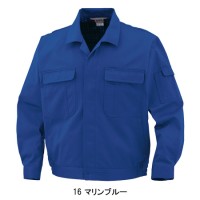作業服秋冬用 コーコスCO-COS 8502 長袖ブルゾン（前ヒヨクボタン仕様） 綿100％
