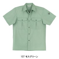 作業服春夏用 桑和SOWA VA457 半袖シャツ 混紡 綿・ポリエステル