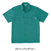 作業服春夏用 桑和SOWA VA687 半袖シャツ 混紡 綿・ポリエステル