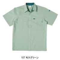 作業服春夏用 桑和SOWA VA917 半袖シャツ 混紡 綿・ポリエステル