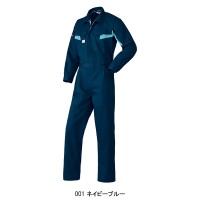 Auto-Bi ツヅキ服 1510 作業服つなぎ 秋冬用 混紡 帯電防止素材