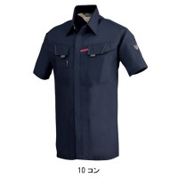 春夏用  半袖シャツ メンズジーベック XEBEC 7562 帯電防止素材