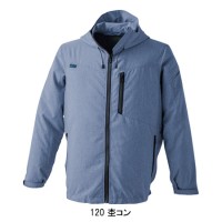 作業服 中国産業 ウインドゾーンスタイル EFウェア フードジャケット（単品） 1868 メンズ レディース 春夏用 作業着 メランジ M-XL