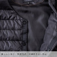 防寒着 作業服 中国産業  制電中綿インナーベスト 700002 メンズ 秋冬用 作業着 帯電防止M- 6L