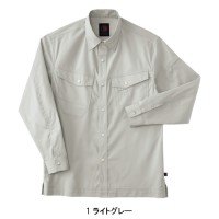 作業服 ホシ服装  長袖シャツ 163 メンズ オールシーズン用 作業着 帯電防止 M- 5L
