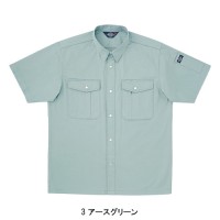 作業服 ホシ服装  半袖シャツ P144 メンズ 春夏用  作業着 帯電防止 M- 5L