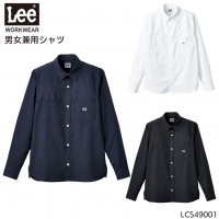 ユニフォーム Lee リー  ウエスタンシャツ LCS49001 メンズ レディース  サービスXS- 4L