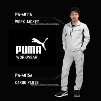 作業ウェアPUMA ワークジャケット プーマワークウェア pw-4011a 秋冬用 作業服 作業着 PUMA WORKWEAR S-5L