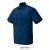 作業服春夏用 アイトスAITOZ AZ-1637 半袖シャツ 清涼 帯電防止素材 混紡 綿・ポリエステル