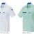 作業服春夏用 アイトスAITOZ AZ-5366 半袖シャツ 清涼 帯電防止素材 混紡 綿・ポリエステル