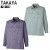 タカヤTAKAYA AZ-5817 作業服オールシーズン用 長袖シャツ（厚地） 形態安定 綿100％