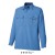 作業服オールシーズン用 タカヤTU-9802 長袖シャツ 熱中予防対策 帯電防止素材 高通気 吸汗速乾